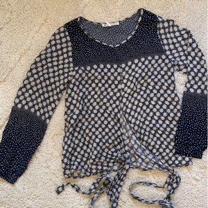 Simona Dot Print Blouse House of Harlow 1960